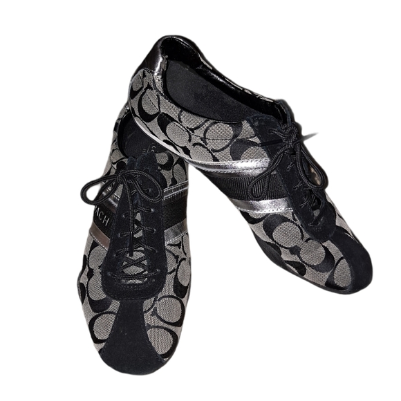 Coach Shoes - Coach black Jayme sneakers , 8M